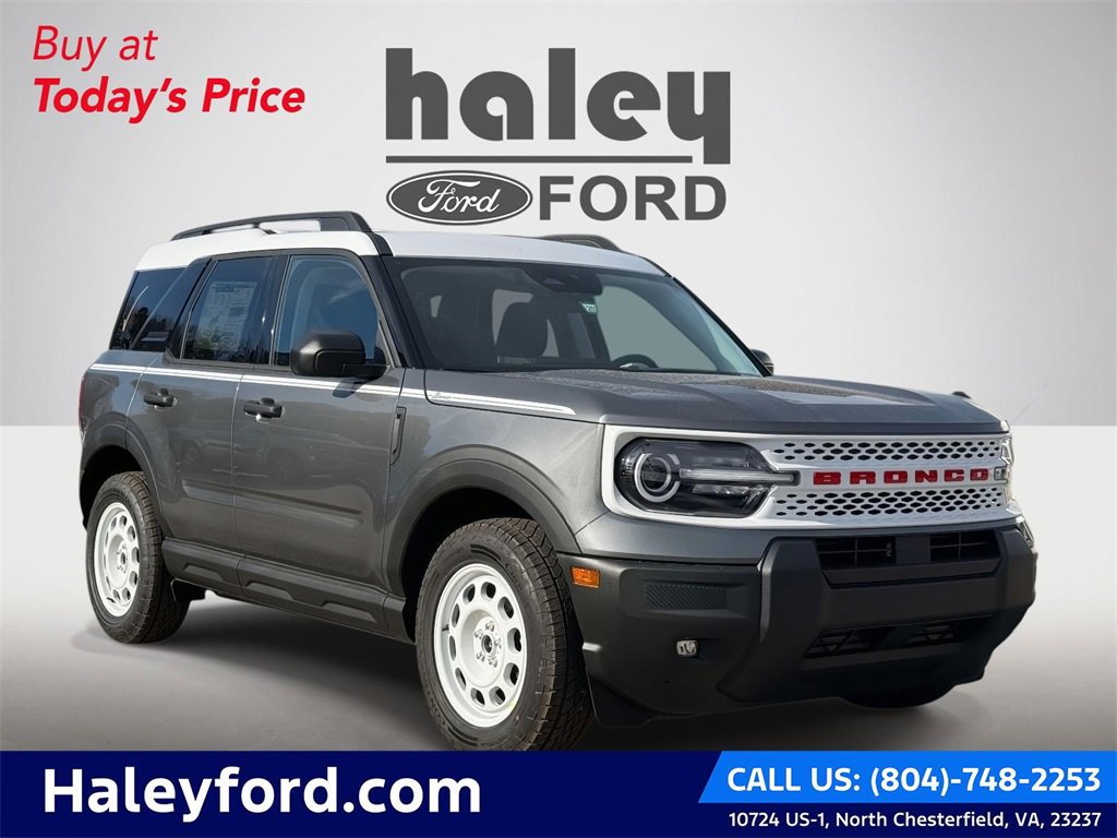 New 2025 Ford Bronco Sport Heritage w/ Convenience Package