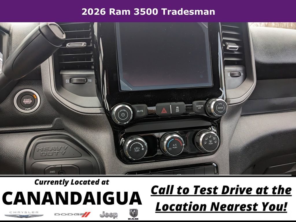 New 2026 RAM 3500 Tradesman w/ Chrome Appearance Group A AWD/4WD image 17