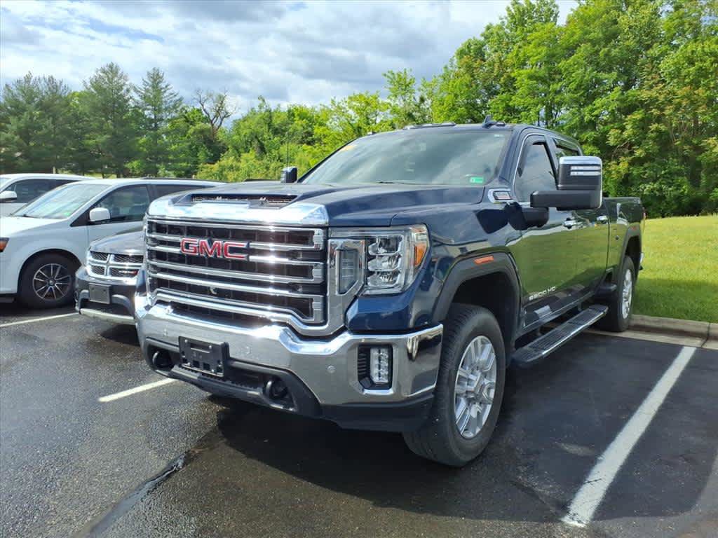 Used 2021 GMC Sierra 2500 SLT w/ SLT Premium Package AWD/4WD image 3