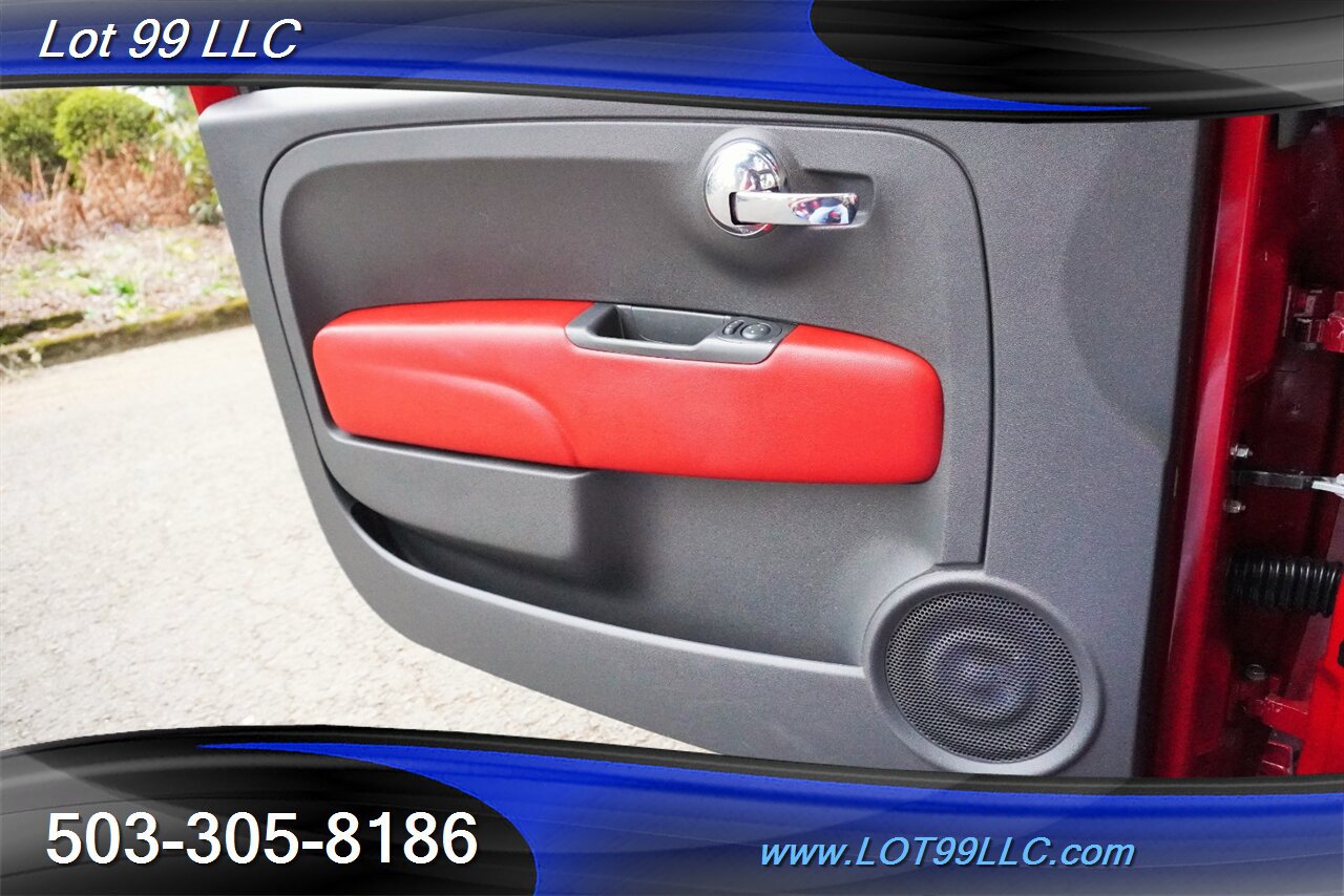 Used 2013 FIAT 500 Lounge w/ Luxury Leather Pkg FWD image 24