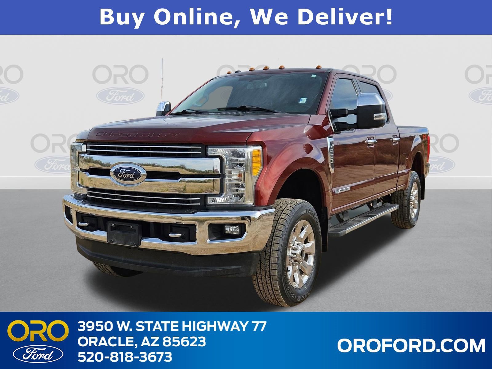 Certified 2017 Ford F250 Lariat w/ Chrome Package image 1