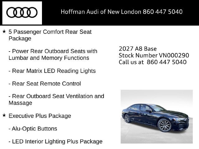 New 2027 Audi A8 L 3.0T AWD/4WD image 12