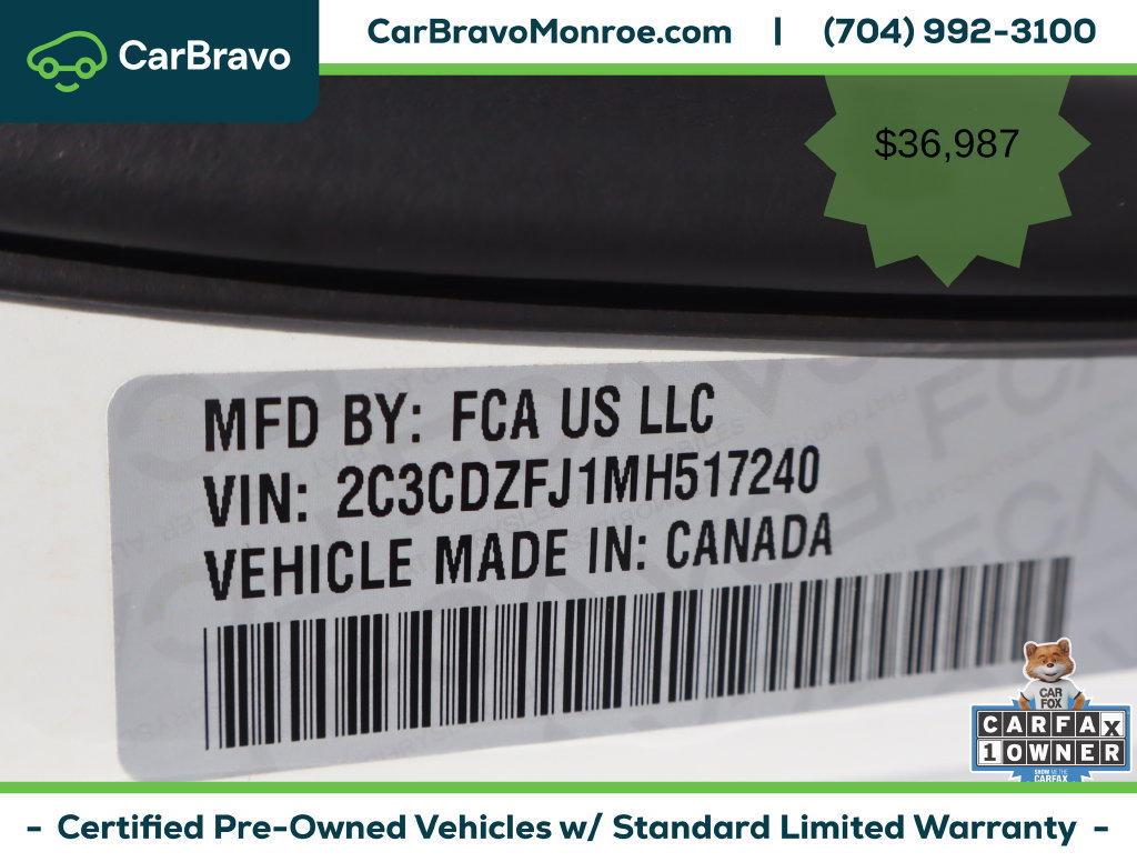 Used 2021 Dodge Challenger R/T Scat Pack RWD image 44