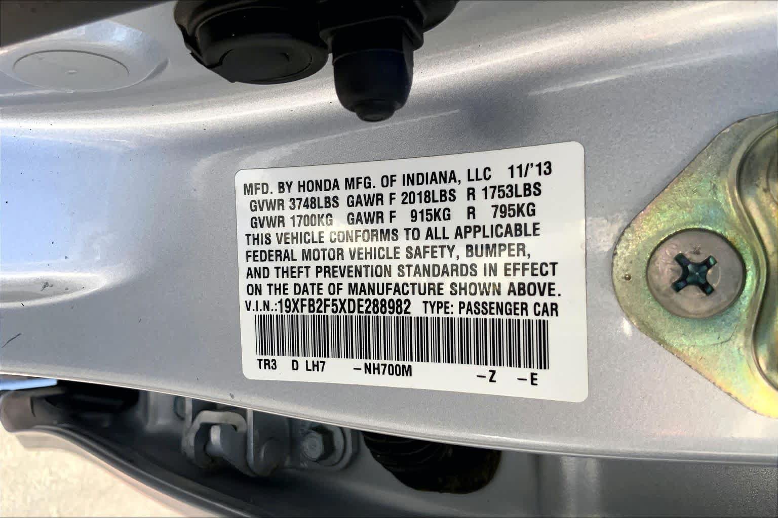 Used 2013 Honda Civic LX image 35