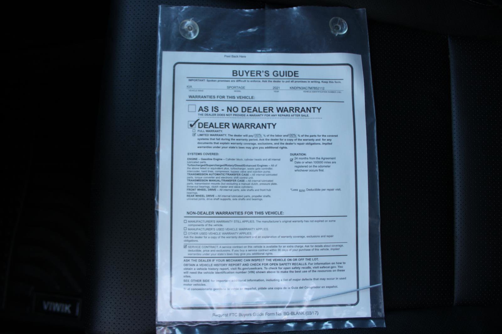 Used 2021 Kia Sportage EX image 46