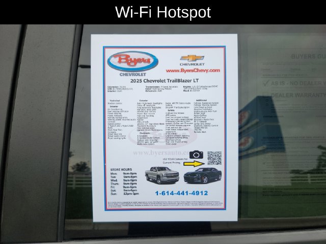 Used 2025 Chevrolet TrailBlazer LT AWD/4WD image 12