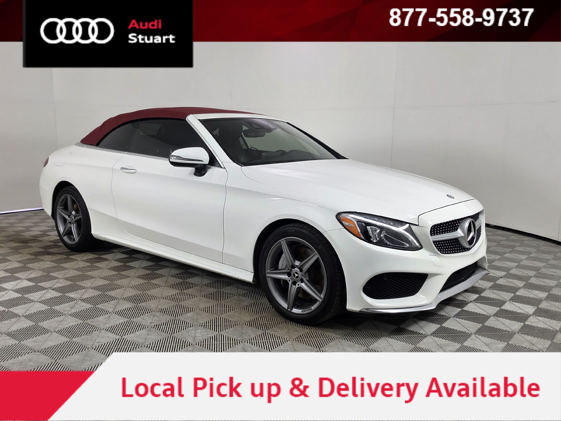 Used 2017 Mercedes-Benz C 300 4MATIC Cabriolet 360° Tour