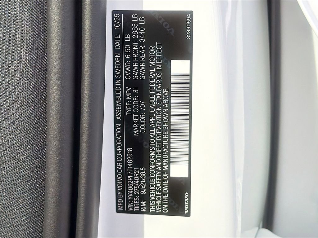 New 2026 Volvo XC90 B6 Ultra w/ Protection Package image 34