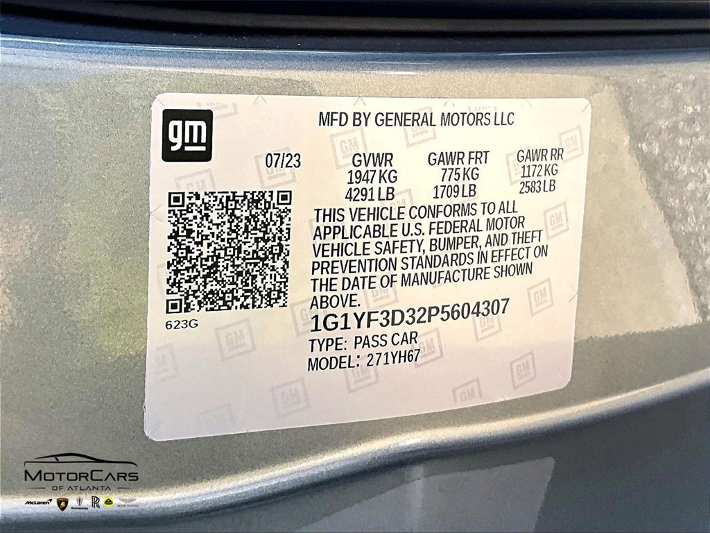 Used 2023 Chevrolet Corvette Z06 image 22