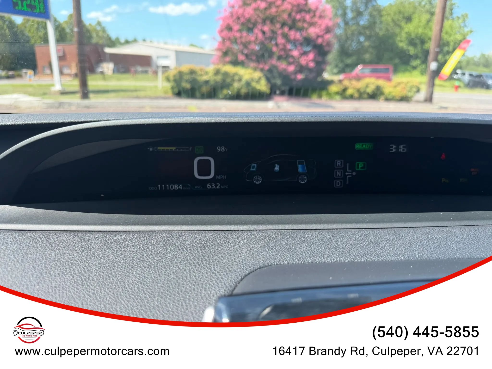 Used 2016 Toyota Prius Four w/ Advanced Technology Package FWD image 20