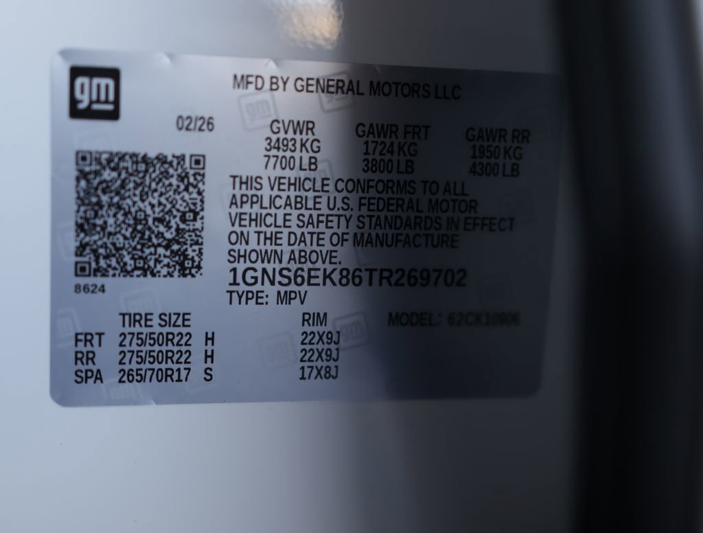 New 2026 Chevrolet Suburban RST w/ Comfort Package AWD/4WD image 46