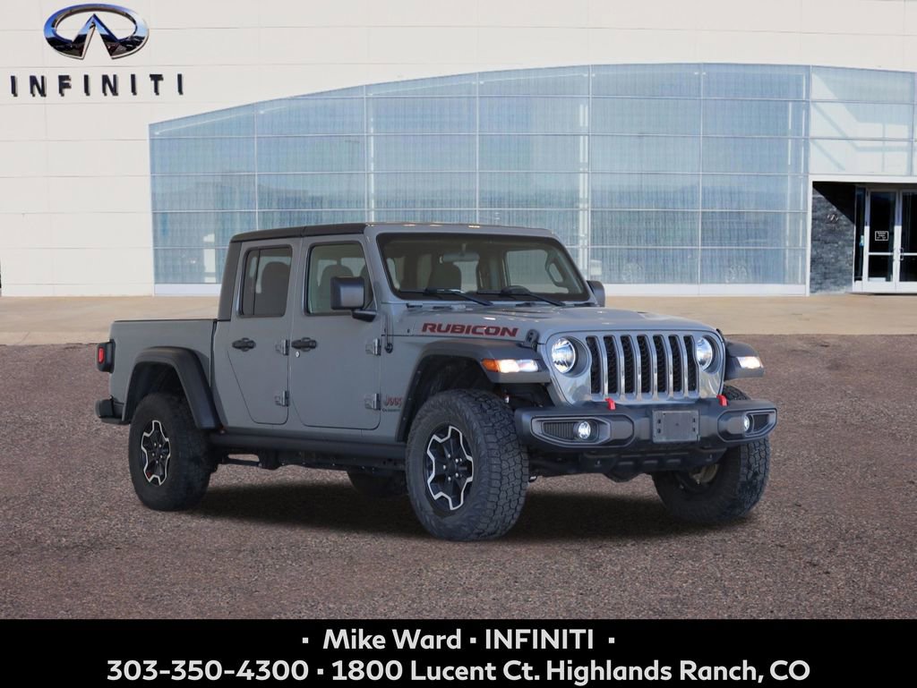 Used 2021 Jeep Gladiator Rubicon w/ Trailer Tow Package AWD/4WD image 8