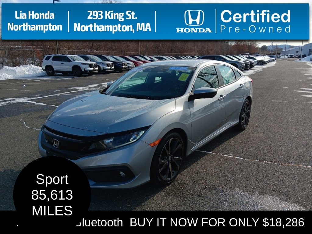 Certified 2020 Honda Civic Sport
