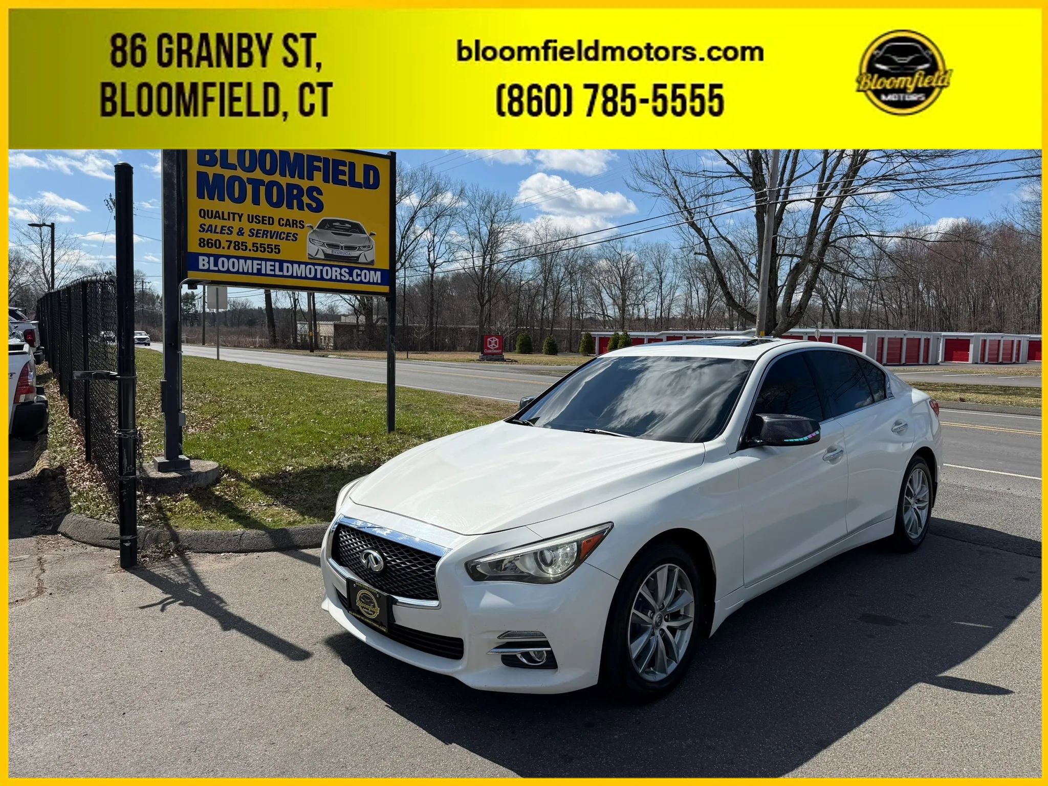 Used 2015 INFINITI Q50 Premium w/ Navigation Package AWD/4WD image 1