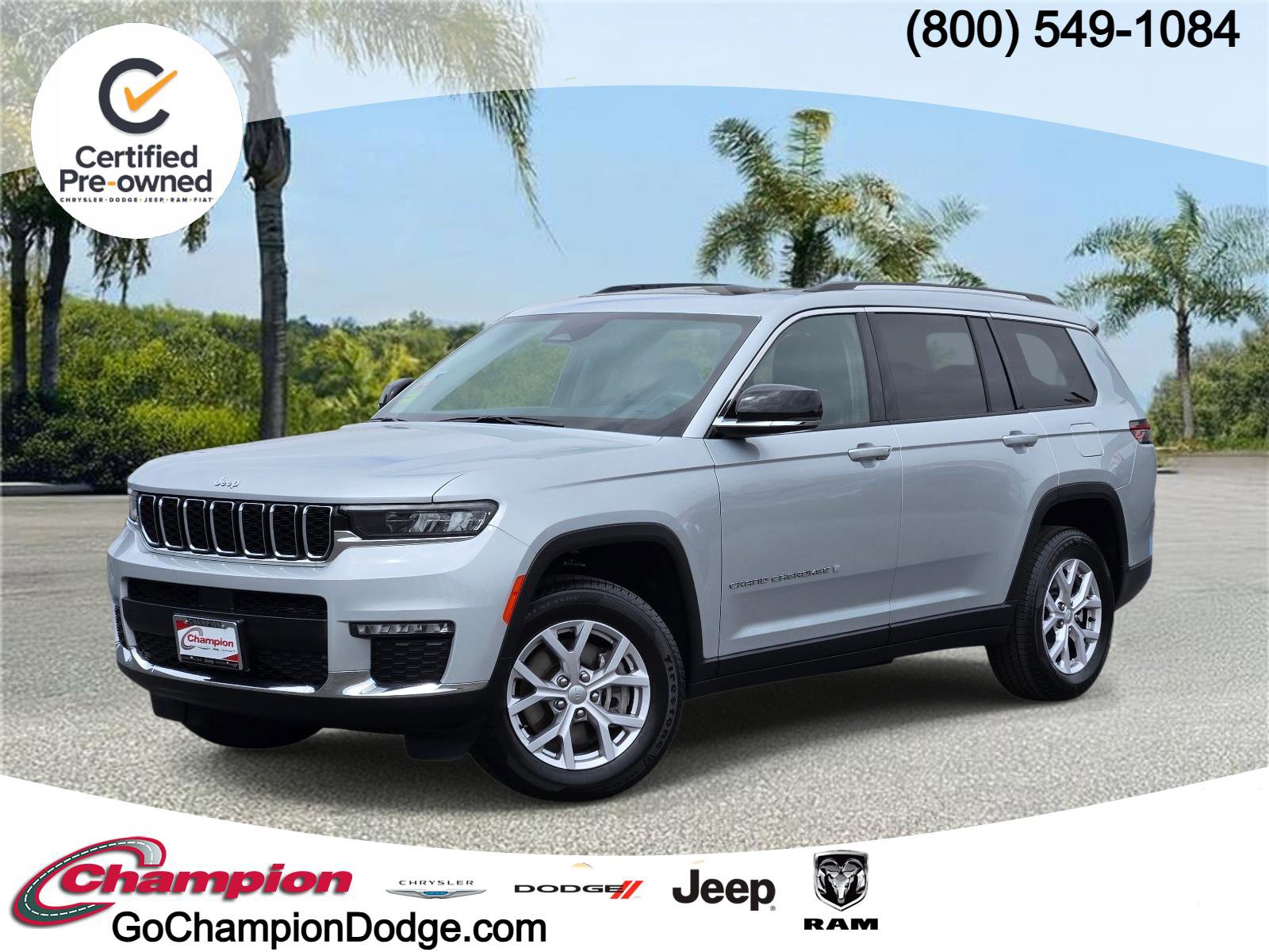 Certified 2022 Jeep Grand Cherokee L Limited