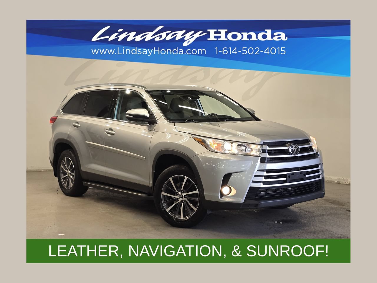 Used 2019 Toyota Highlander XLE AWD/4WD image 1