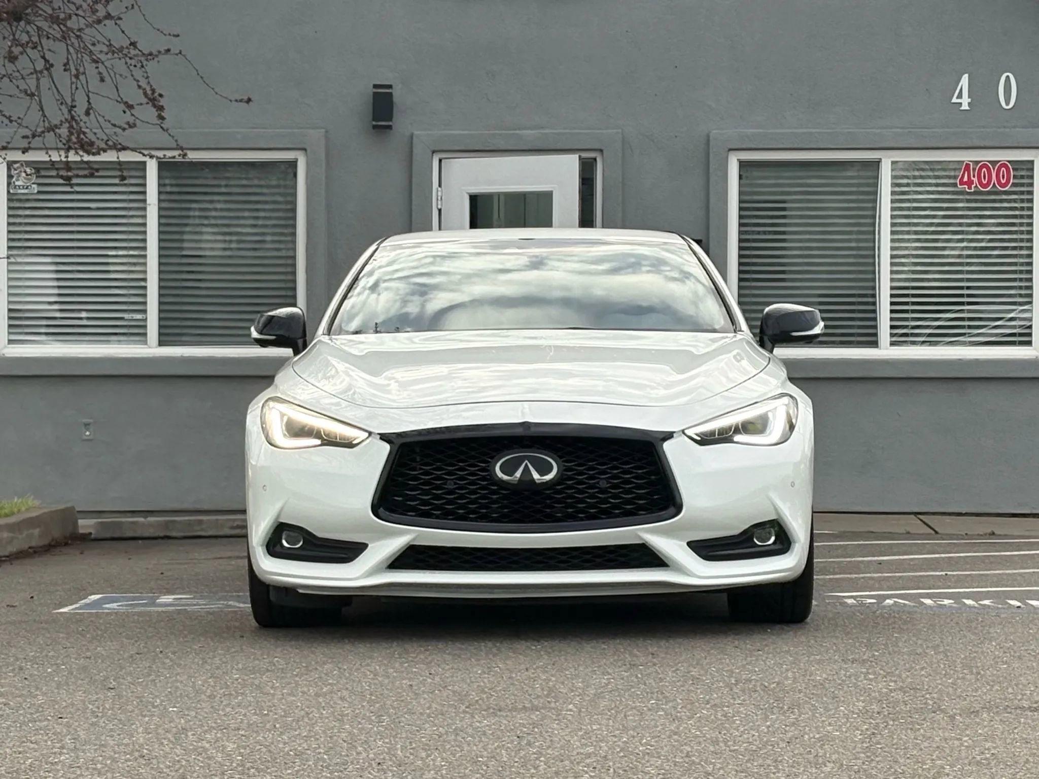 Used 2022 INFINITI Q60 Red Sport 400 w/ Cargo Package image 2