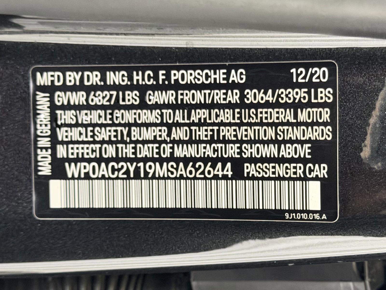 Certified 2021 Porsche Taycan Turbo S w/ Premium Package image 26