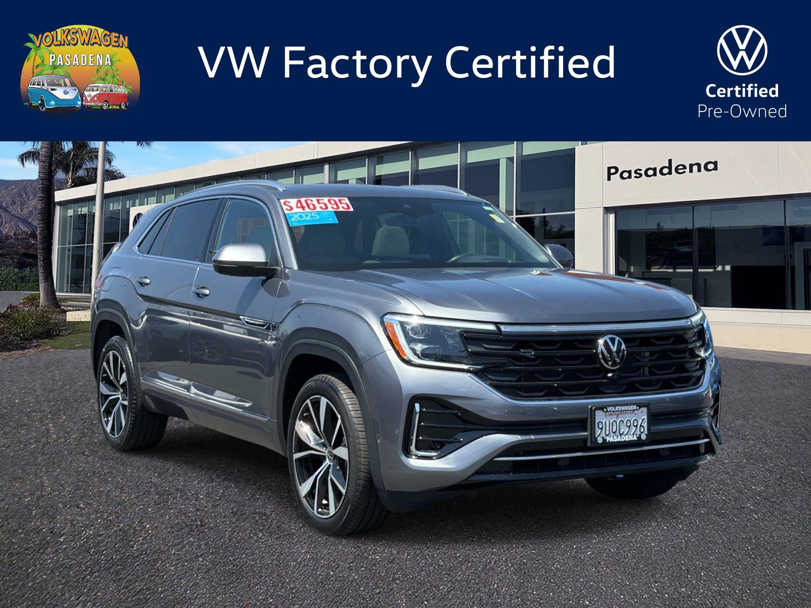 Certified 2025 Volkswagen Atlas Cross Sport SEL Premium R-Line AWD/4WD video 1