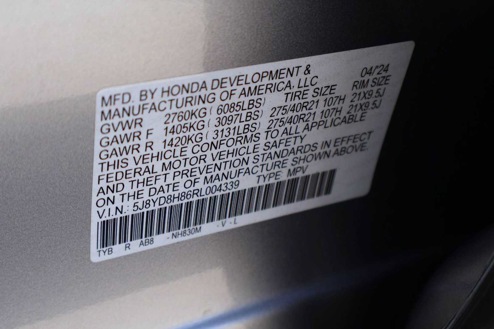 Certified 2024 Acura MDX Type S w/ Advance Package AWD/4WD image 21