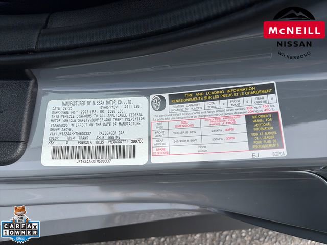Used 2026 Nissan Z Sport w/ Floor Mat Package image 26