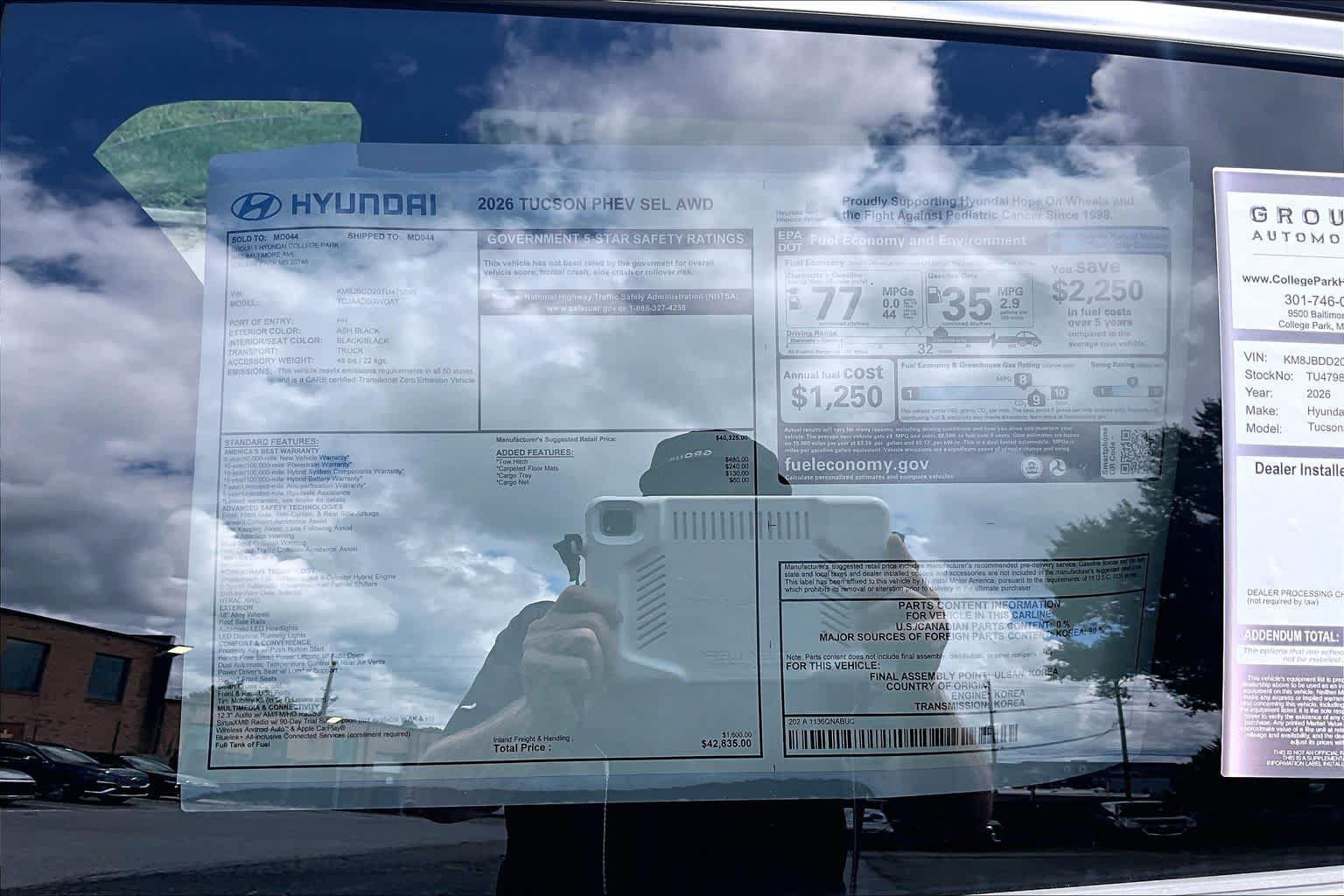 New 2026 Hyundai Tucson SEL AWD/4WD image 19