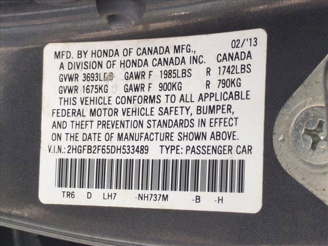 Used 2013 Honda Civic HF image 23