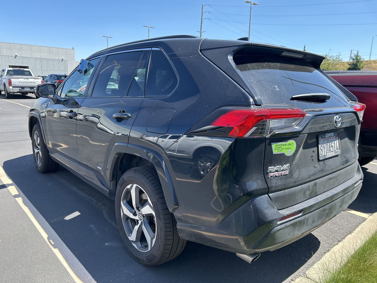 Used 2021 Toyota RAV4 SE w/ Weather & Moonroof Package image 3