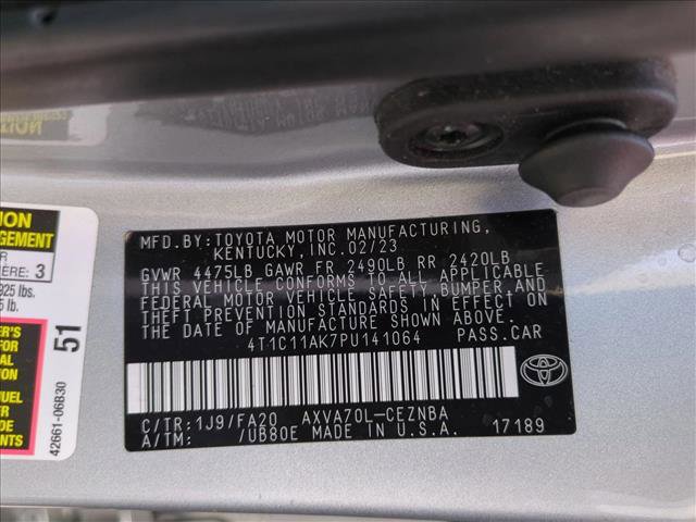 Certified 2023 Toyota Camry LE FWD image 23