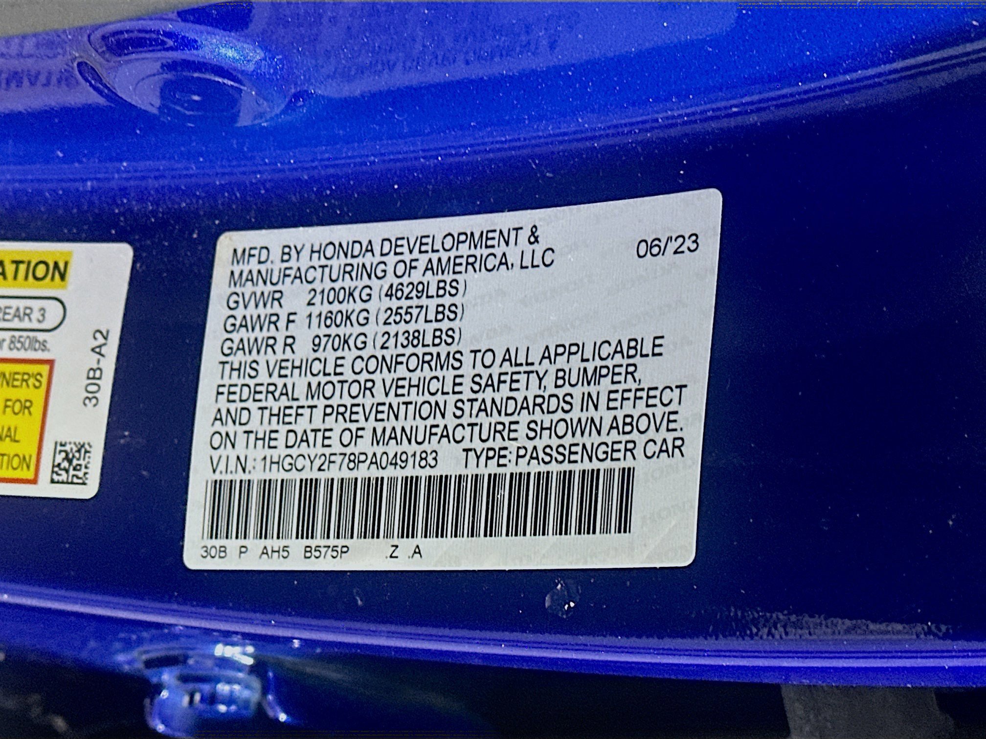 Used 2023 Honda Accord Sport image 12