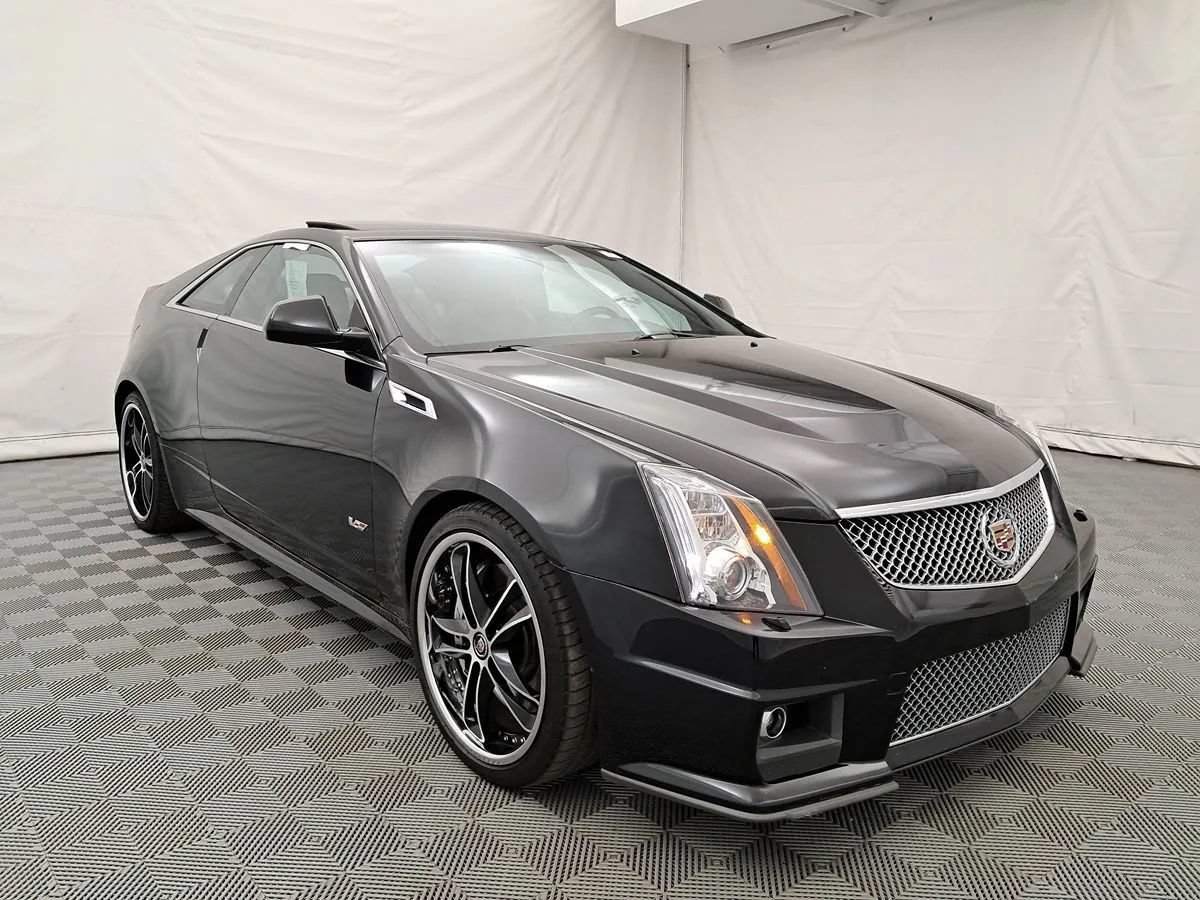 Used 2011 Cadillac CTS V w/ Wood Trim Package RWD image 2