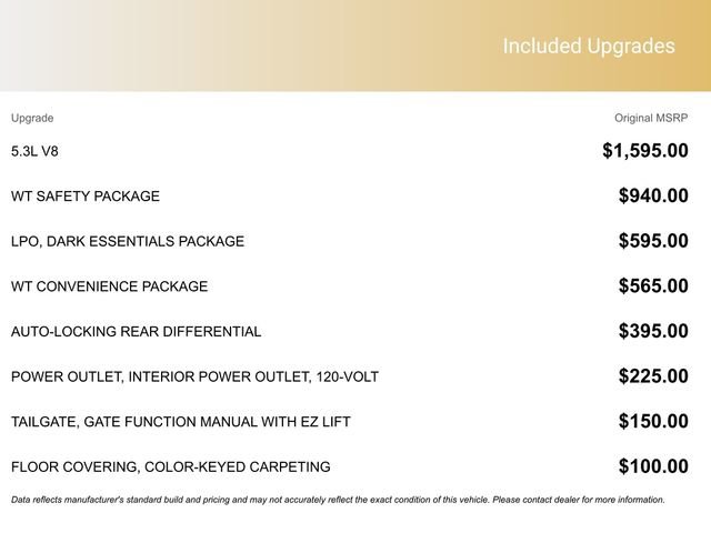 New 2025 Chevrolet Silverado 1500 W/T w/ WT Safety Package image 3