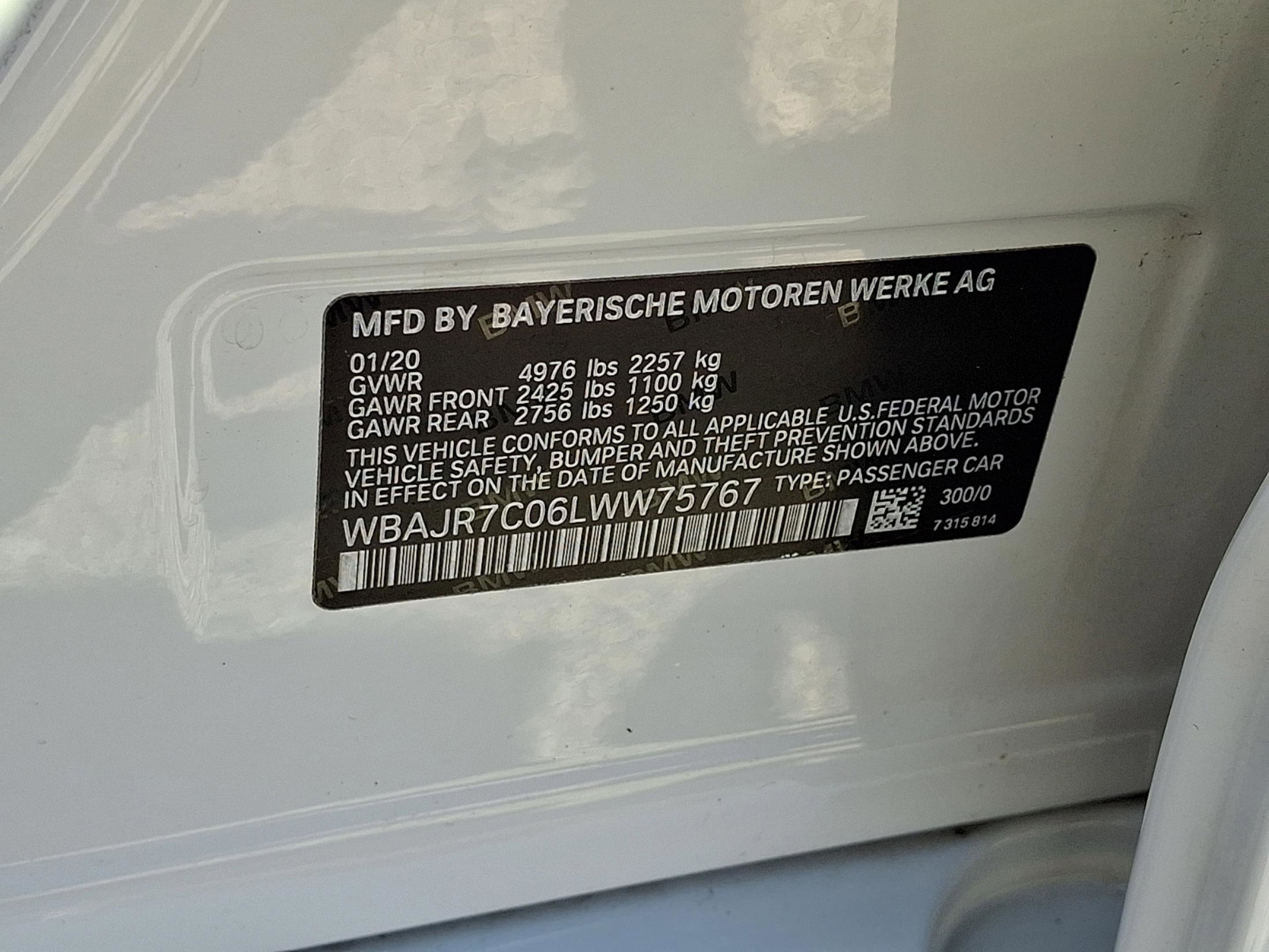 Used 2020 BMW 530i xDrive w/ Premium Package image 28