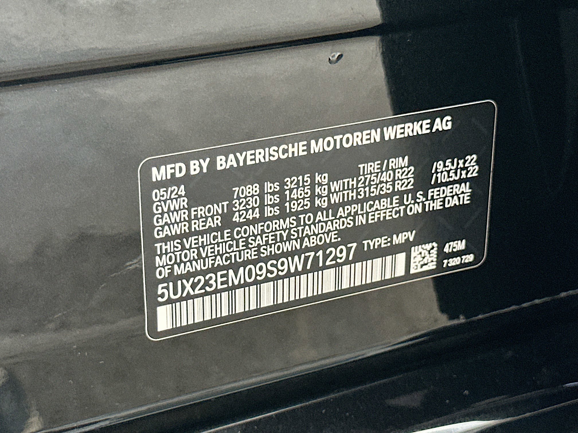 Used 2025 BMW X7 xDrive40i w/ M Sport Package AWD/4WD image 37
