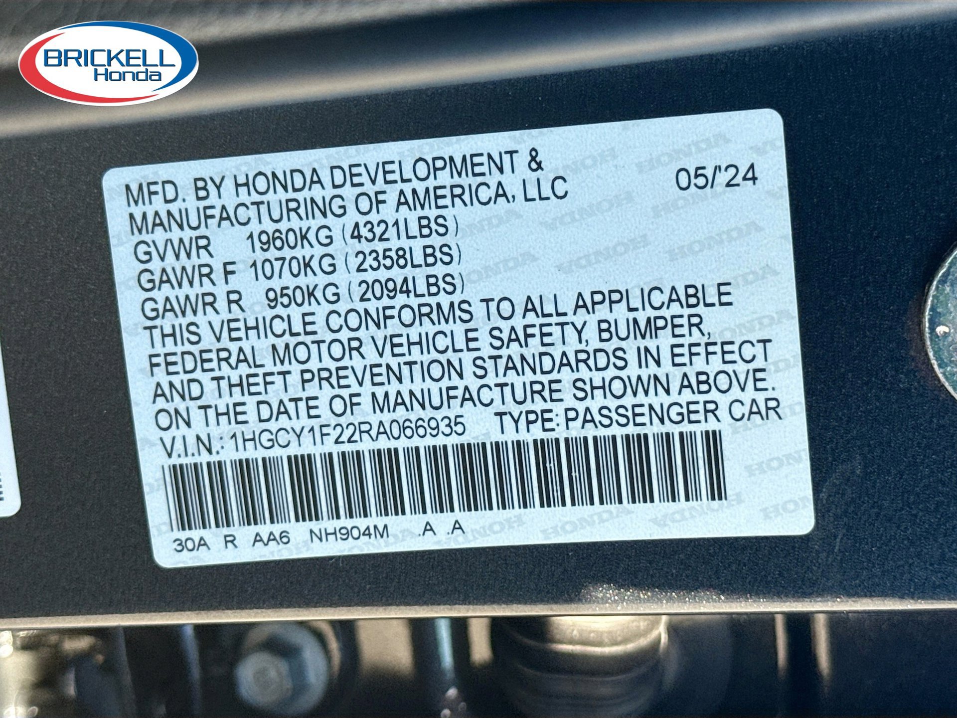 Used 2024 Honda Accord LX image 38