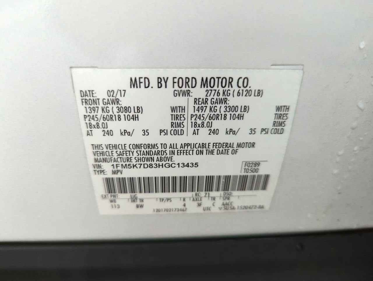 Used 2017 Ford Explorer XLT w/ Equipment Group 202A FWD image 26