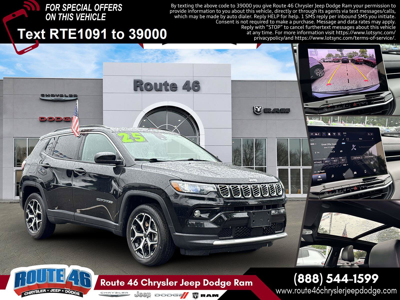 Used 2025 Jeep Compass Limited w/ Sun & Sound Group