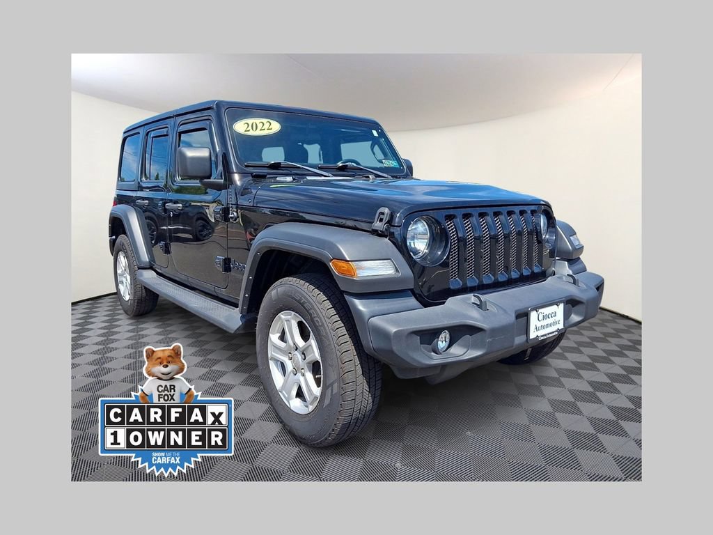 Used 2022 Jeep Wrangler Unlimited Sport