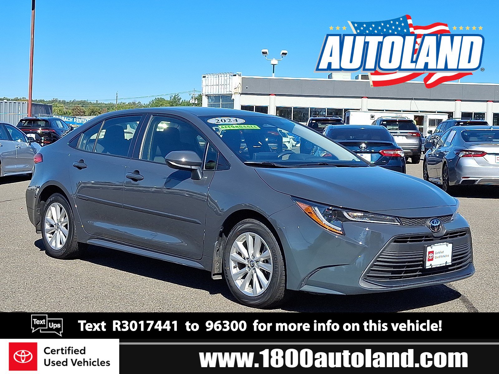 Certified 2024 Toyota Corolla LE w/ LE Convenience Package FWD image 1