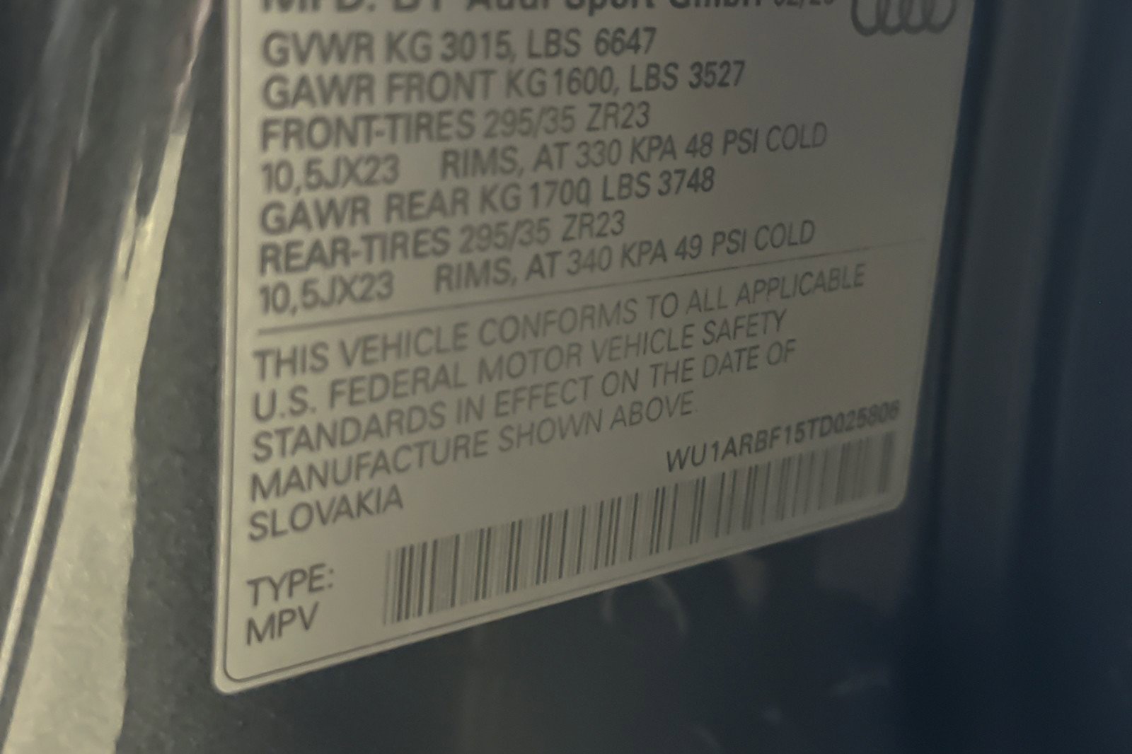 New 2026 Audi RS Q8 performance image 24