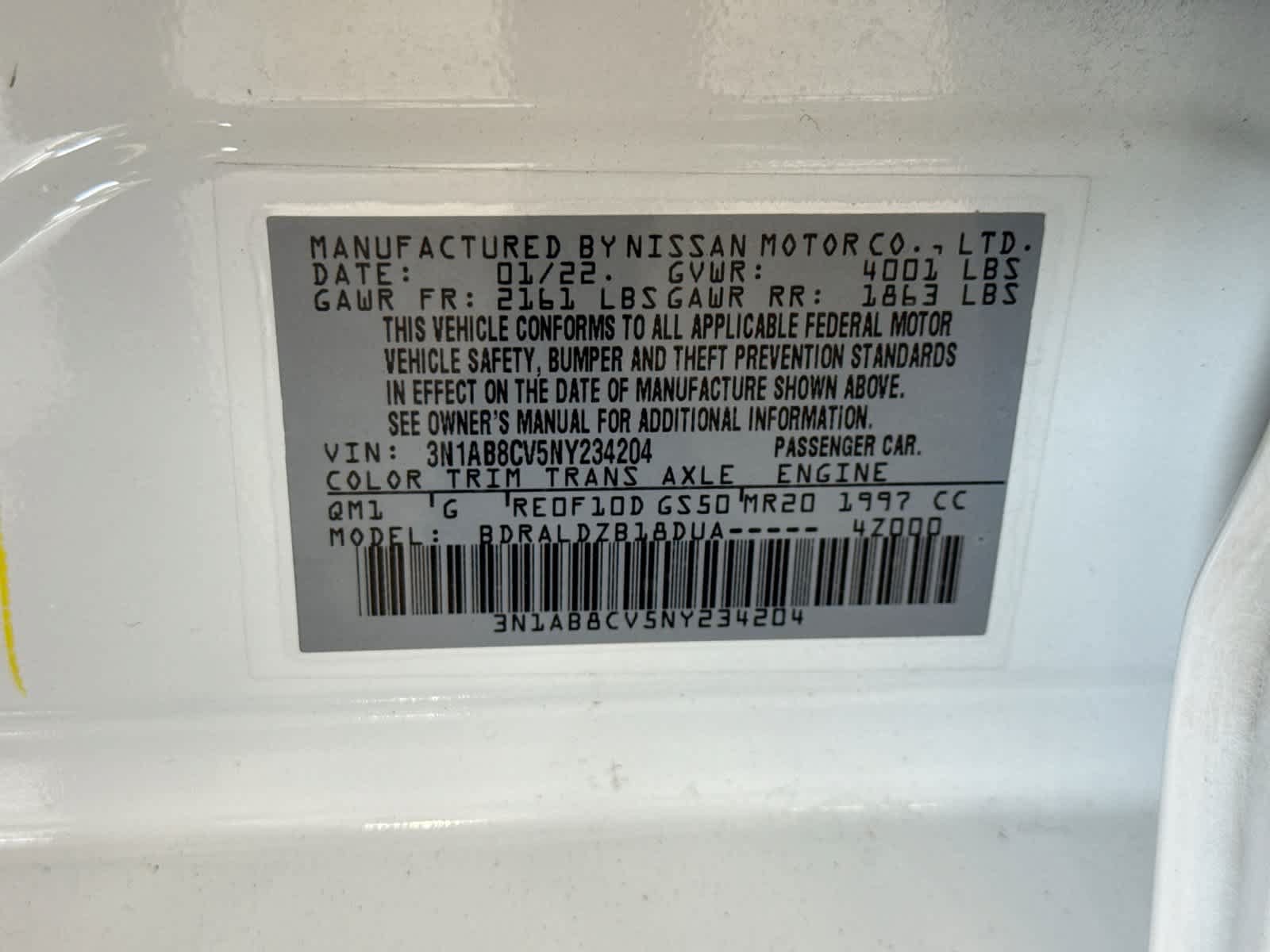Used 2022 Nissan Sentra SV FWD image 41