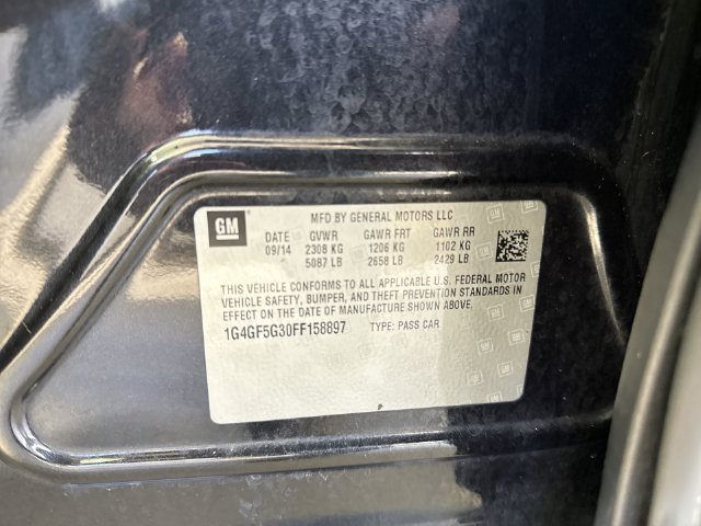 Used 2015 Buick LaCrosse Premium w/ Driver Confidence Package #1 FWD image 37