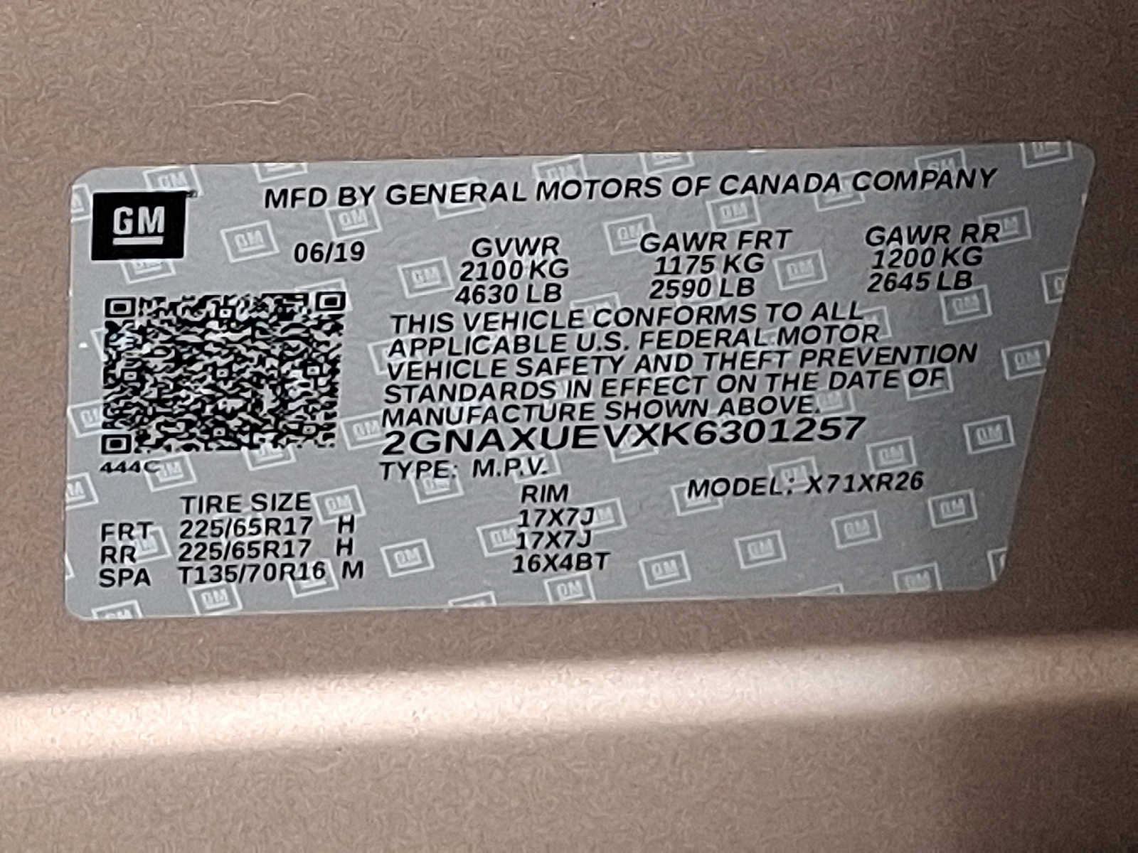 Used 2019 Chevrolet Equinox LT AWD/4WD image 26