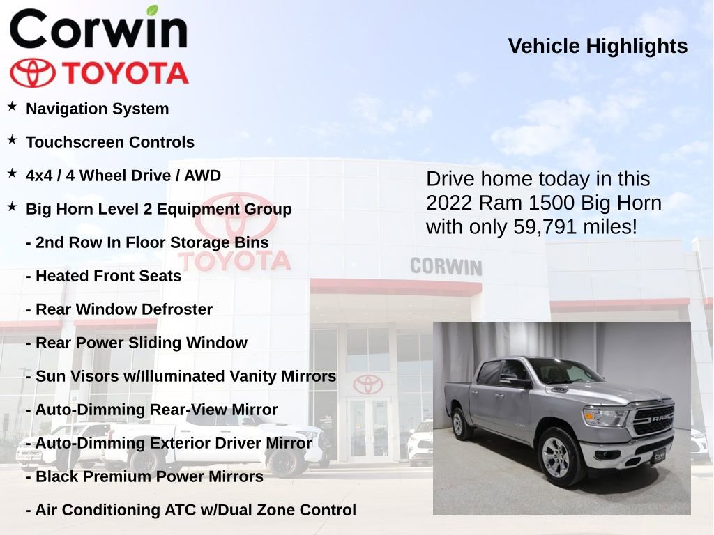 Used 2022 RAM 1500 Big Horn image 7