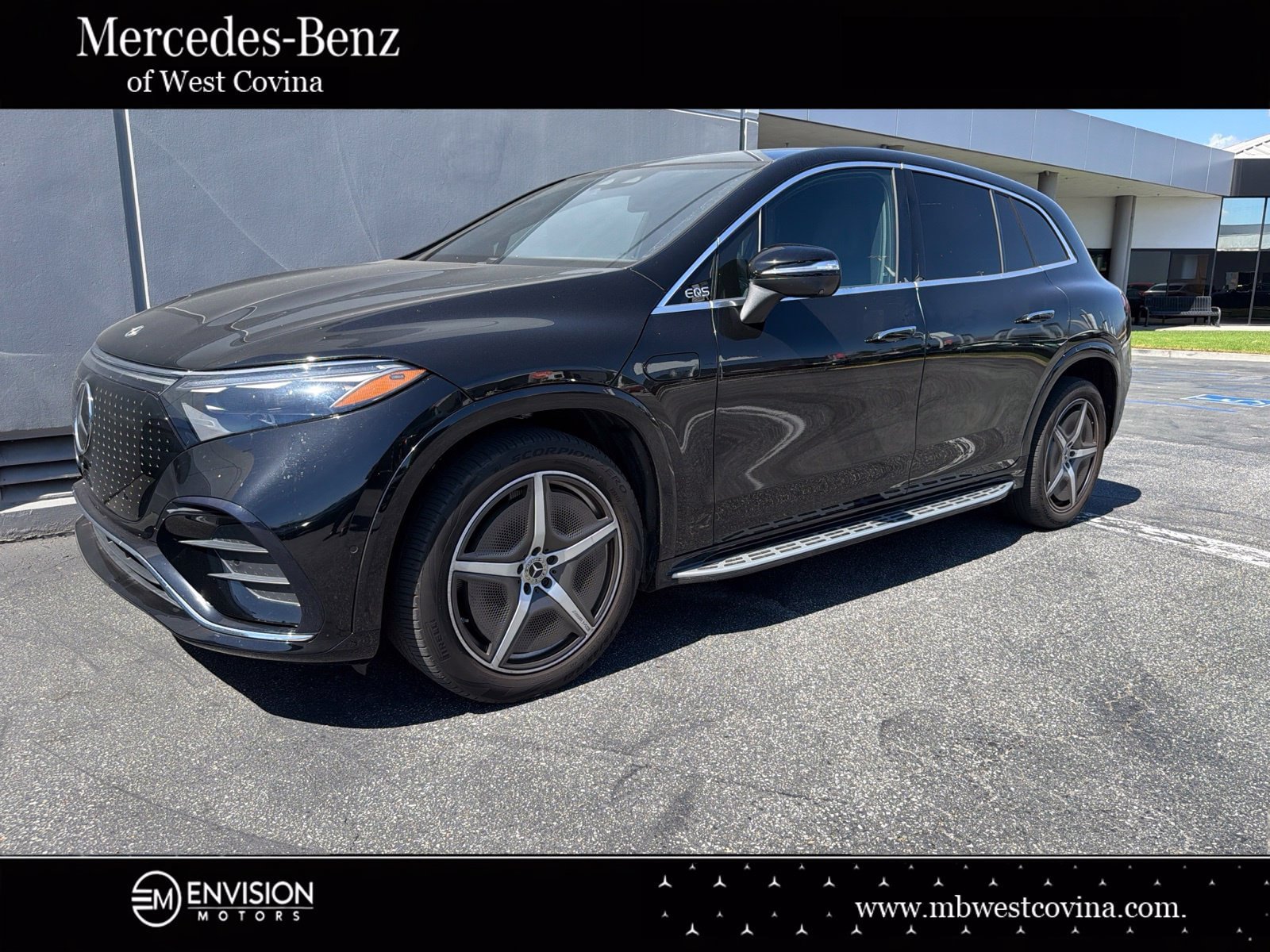 Used 2023 Mercedes-Benz EQS 450+ SUV w/ AMG Line Exterior Package image 1
