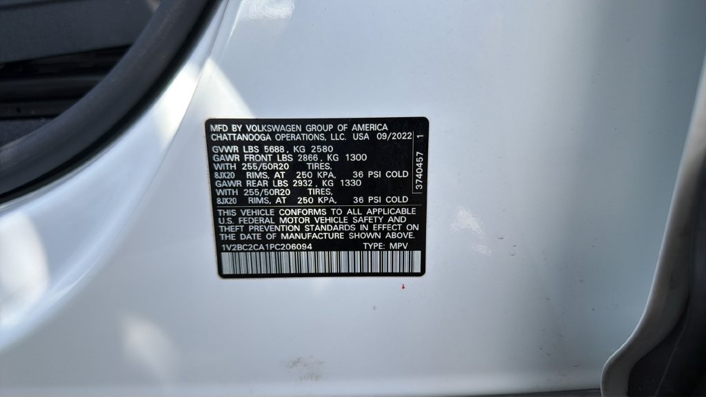 Certified 2023 Volkswagen Atlas Cross Sport SEL AWD/4WD image 26