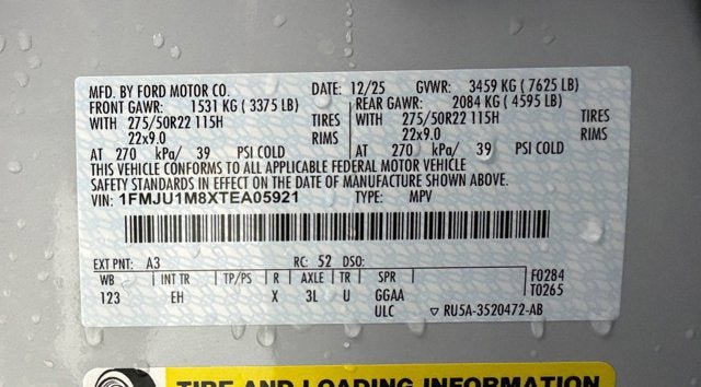 New 2026 Ford Expedition Platinum w/ Driver's Package image 15