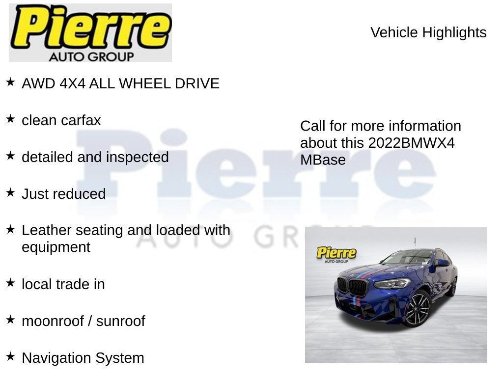 Used 2022 BMW X4 M w/ Executive Package AWD/4WD image 7