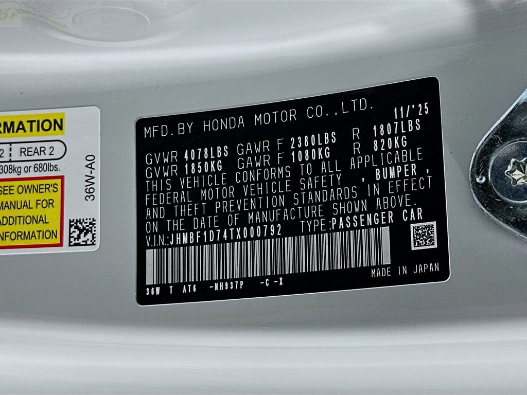 New 2026 Honda Prelude image 32