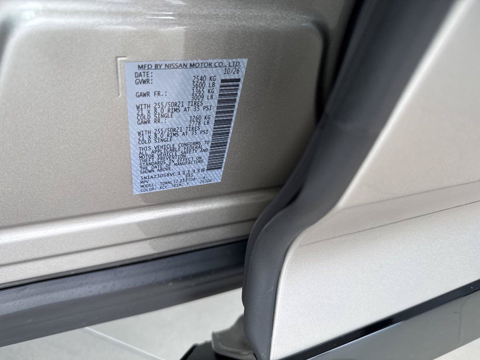 New 2027 Nissan Murano Platinum AWD/4WD image 30